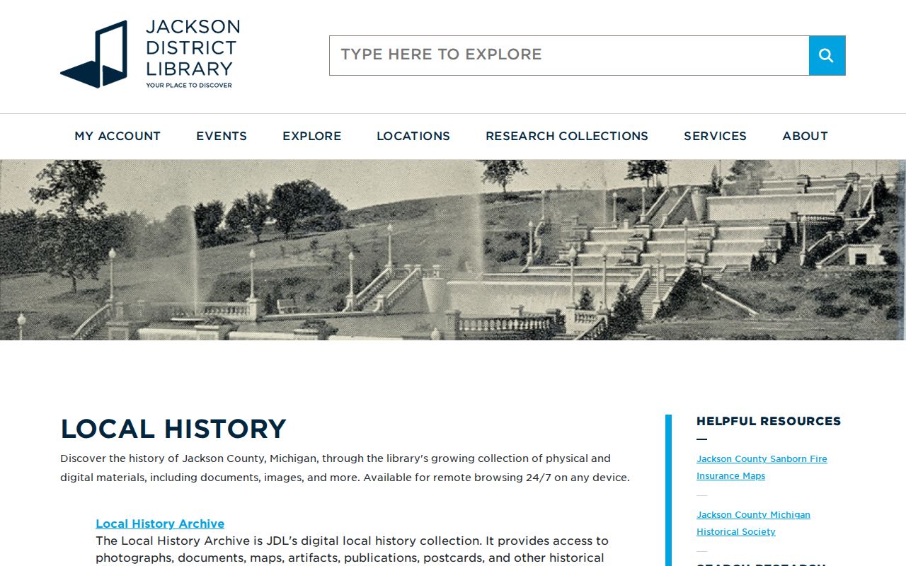 Blackman Township city directory research at Jackson District Library Local History